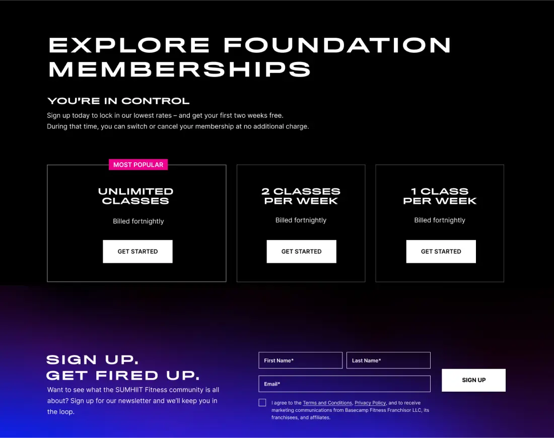 SUMHIIT Fitness Website Case Study: Expert Tips and Insights on High-Intensity Workouts