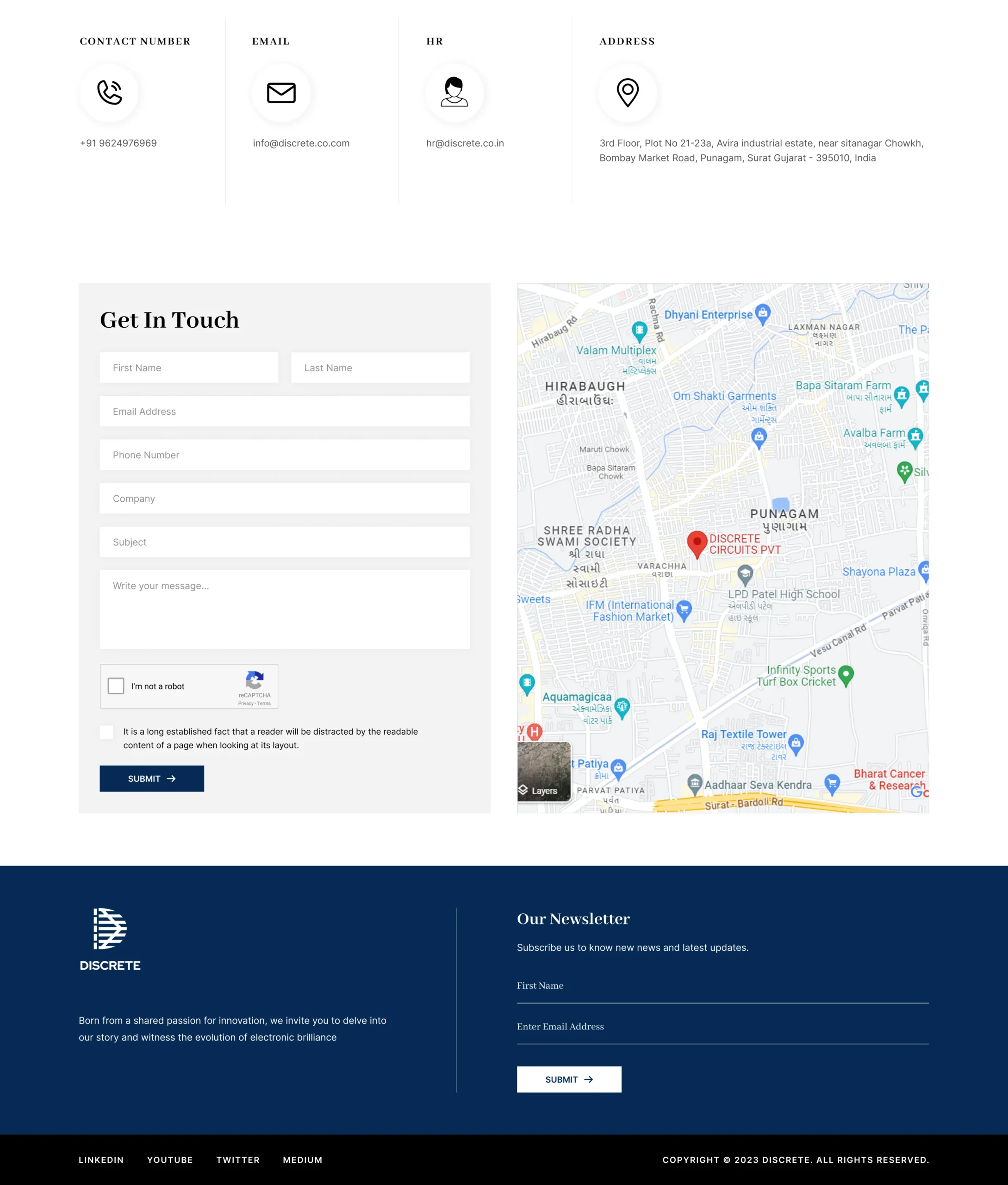 Building a High-Performance Website for Discrete Solutions with Next.js and Node.js