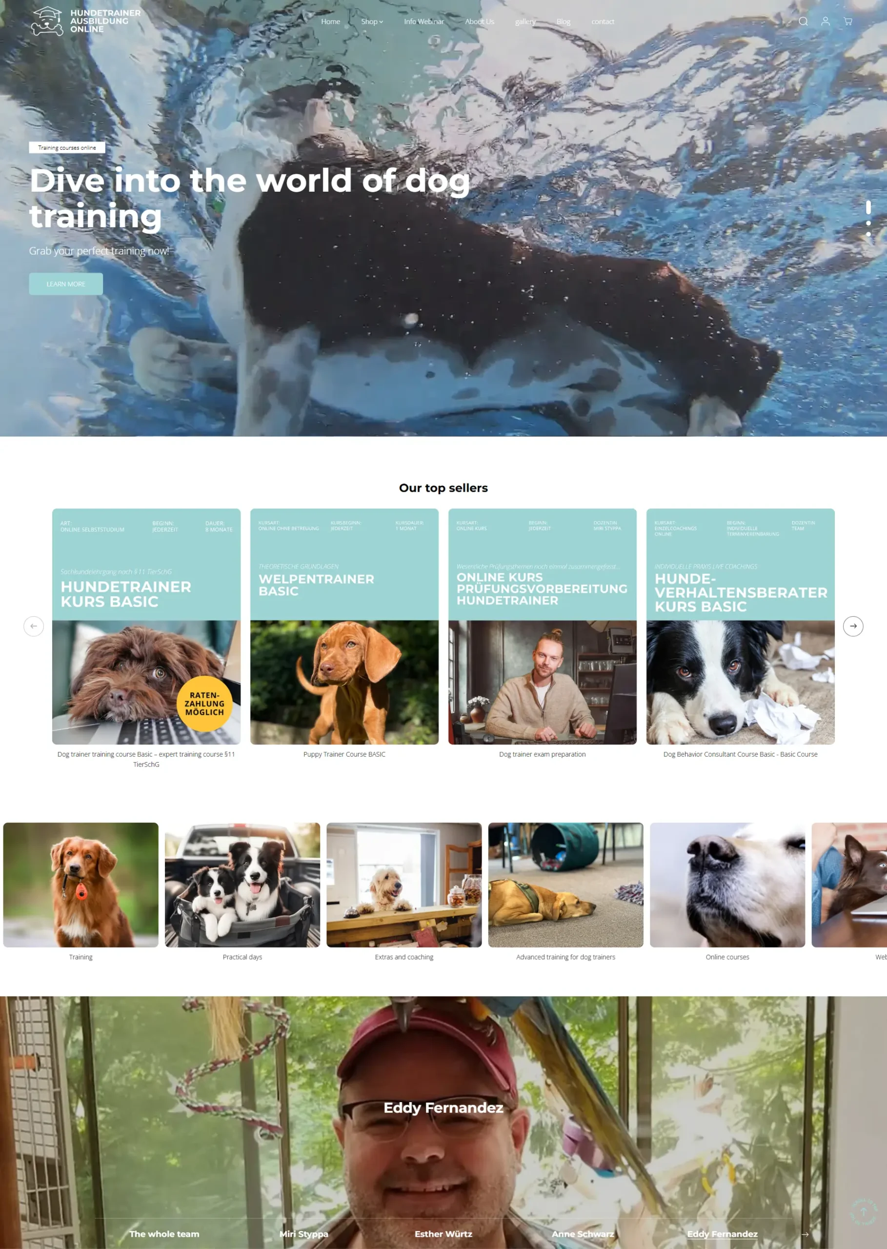 HundetrainerausbildungOnline.de – A ScalableShopify Dog Training Platform Built for Growth