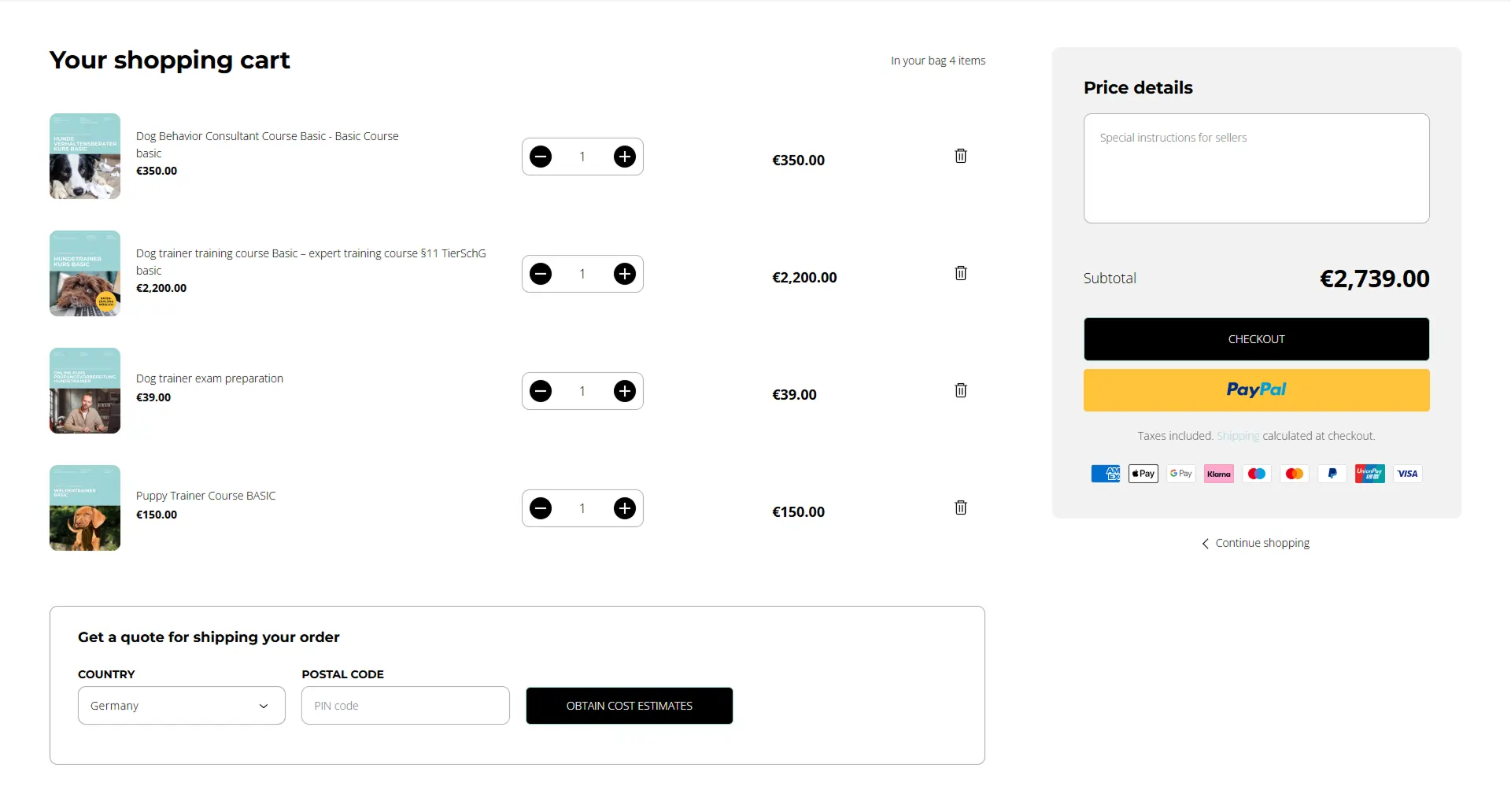 HundetrainerausbildungOnline.de – A ScalableShopify Dog Training Platform Built for Growth