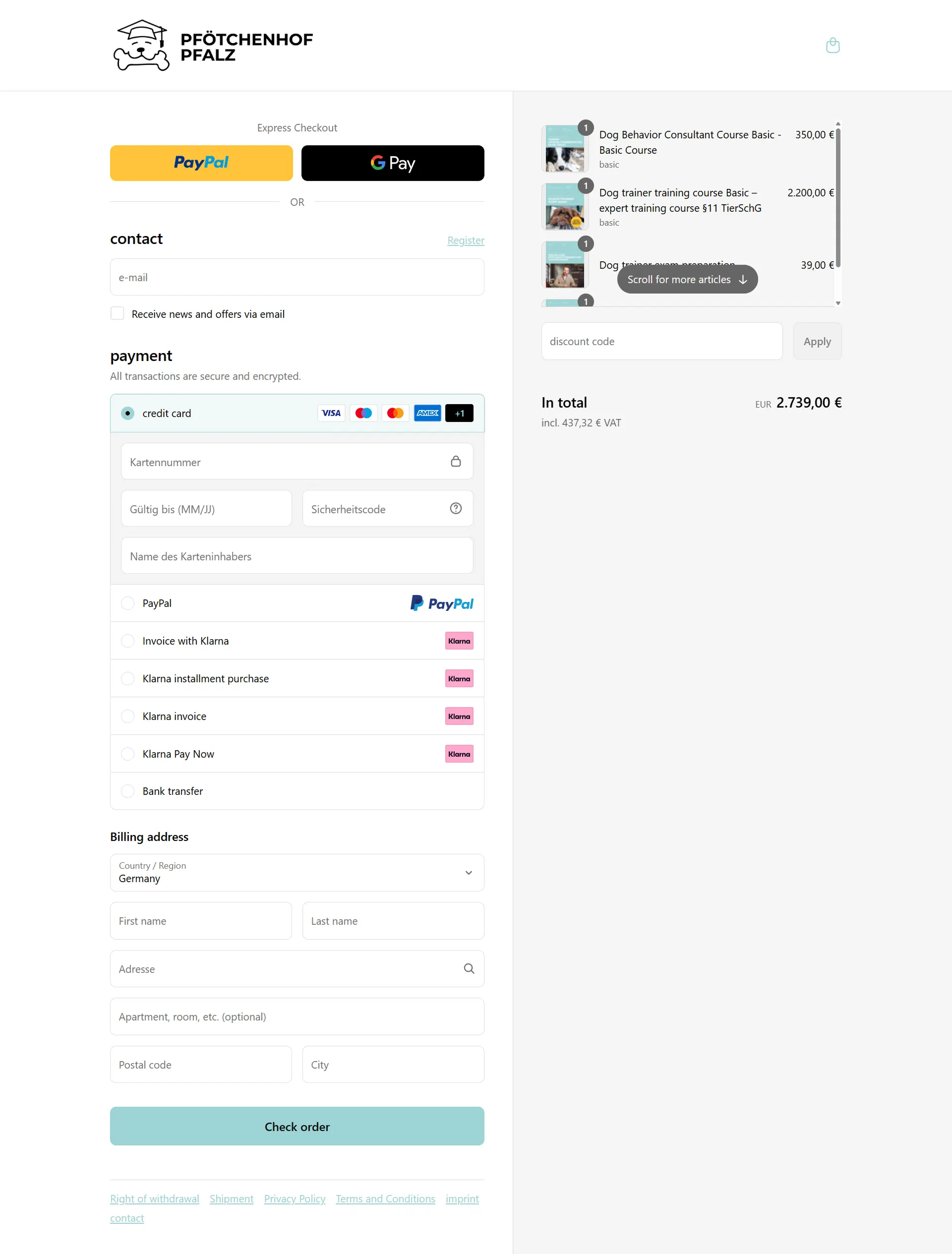 HundetrainerausbildungOnline.de – A ScalableShopify Dog Training Platform Built for Growth
