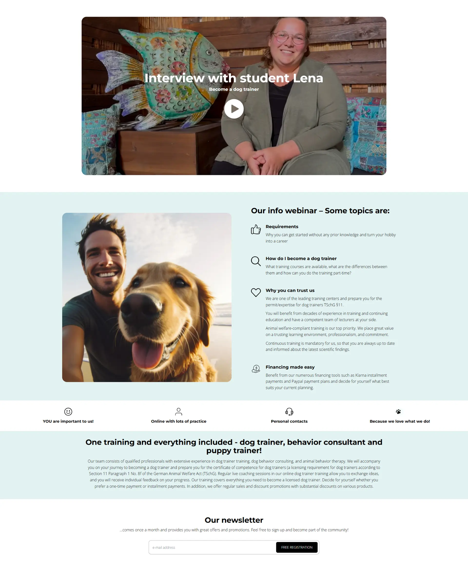 HundetrainerausbildungOnline.de – A ScalableShopify Dog Training Platform Built for Growth