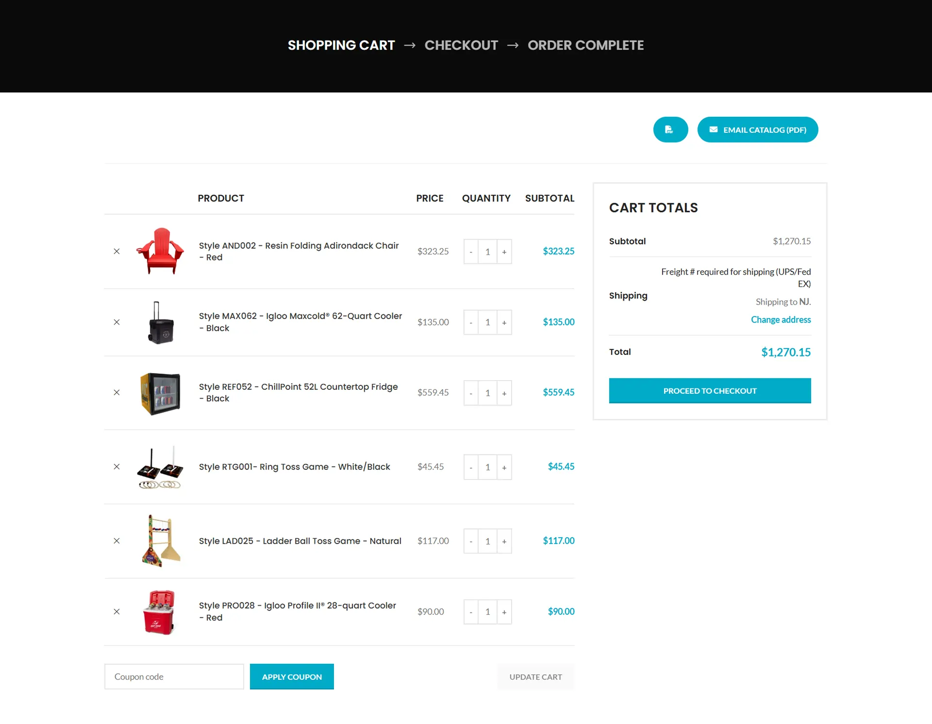 Custom WooCommerce Store for Peerless Umbrella (B2B & Wholesale)