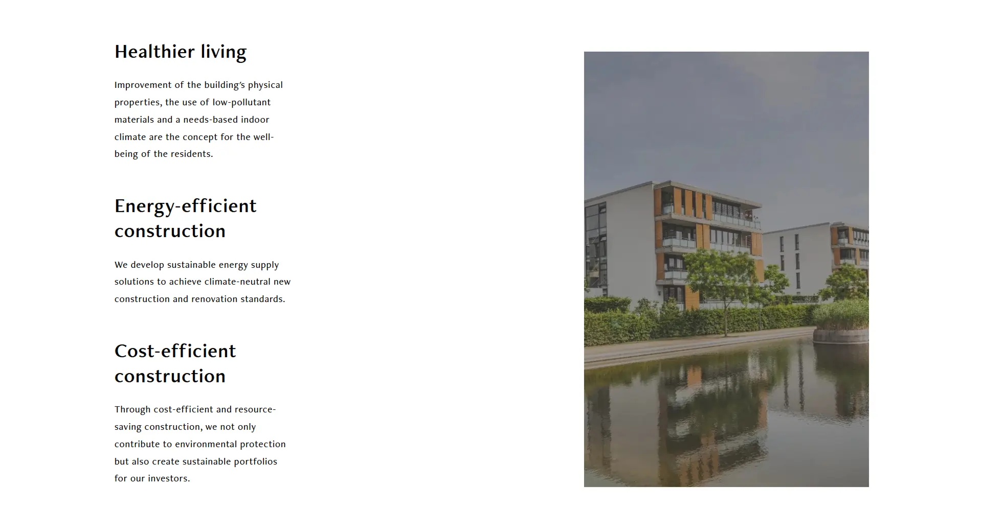 WordPress Website for Sustainable Real Estate Projects – Green Living Development