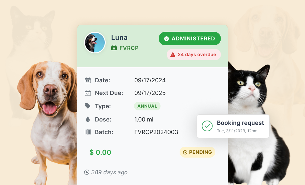 Pet Management for Odoo 18 — Online Odoo Veterinary Management System